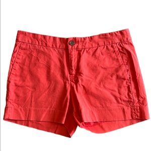 Banana Republic Women’s Size 2 Hampton Fit Salmon Pink Sun-soaked Shorts